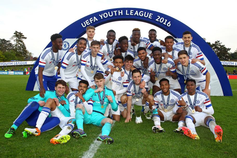 Il Chelsea pieno di talenti vince la Youth League 2016. Getty